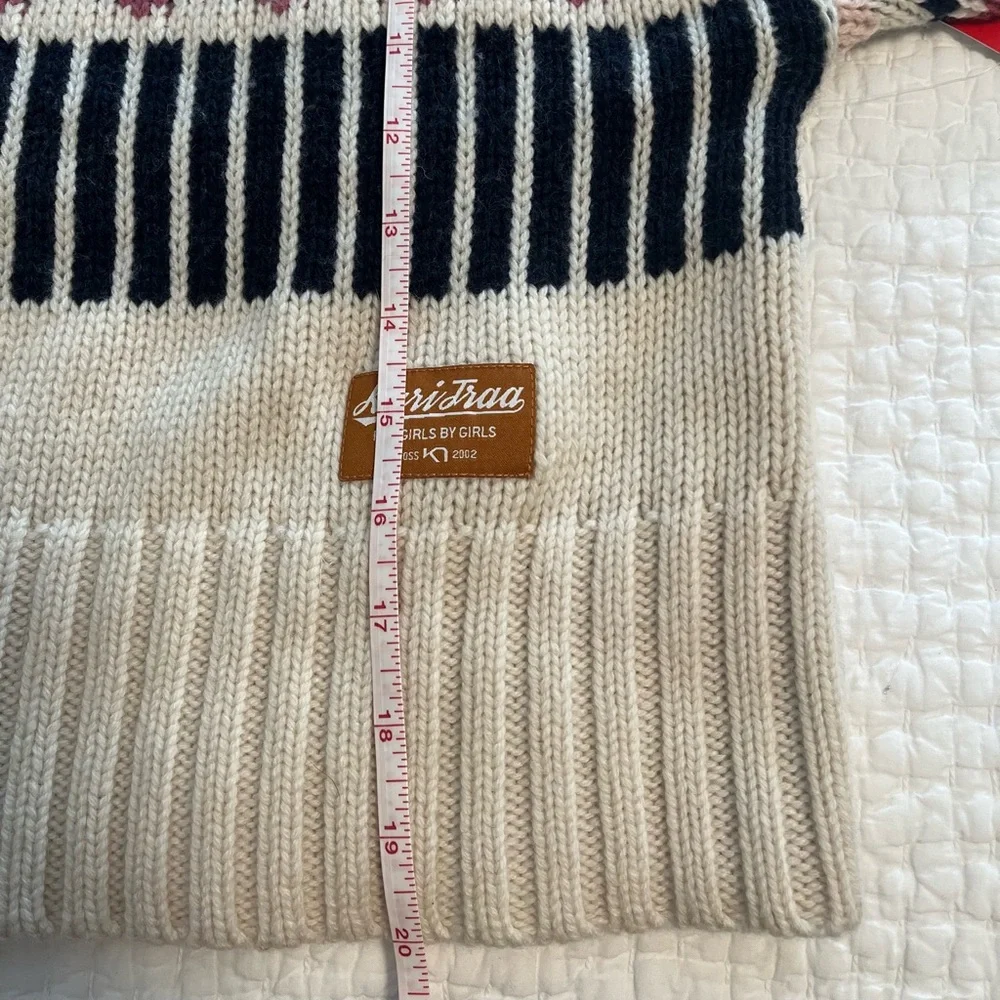 Kari Traa Fair Aisle Wool Blend Sweater New XS - Picture 8 of 8